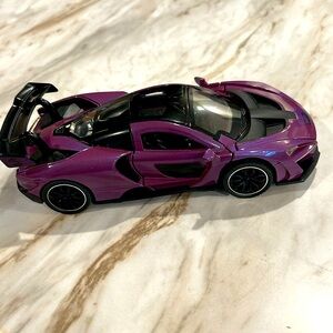 McLaren Senna Pull Back Toy Car with Lights and Sounds Newad Toys
